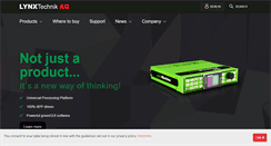 Desktop Screenshot of lynx-technik.com
